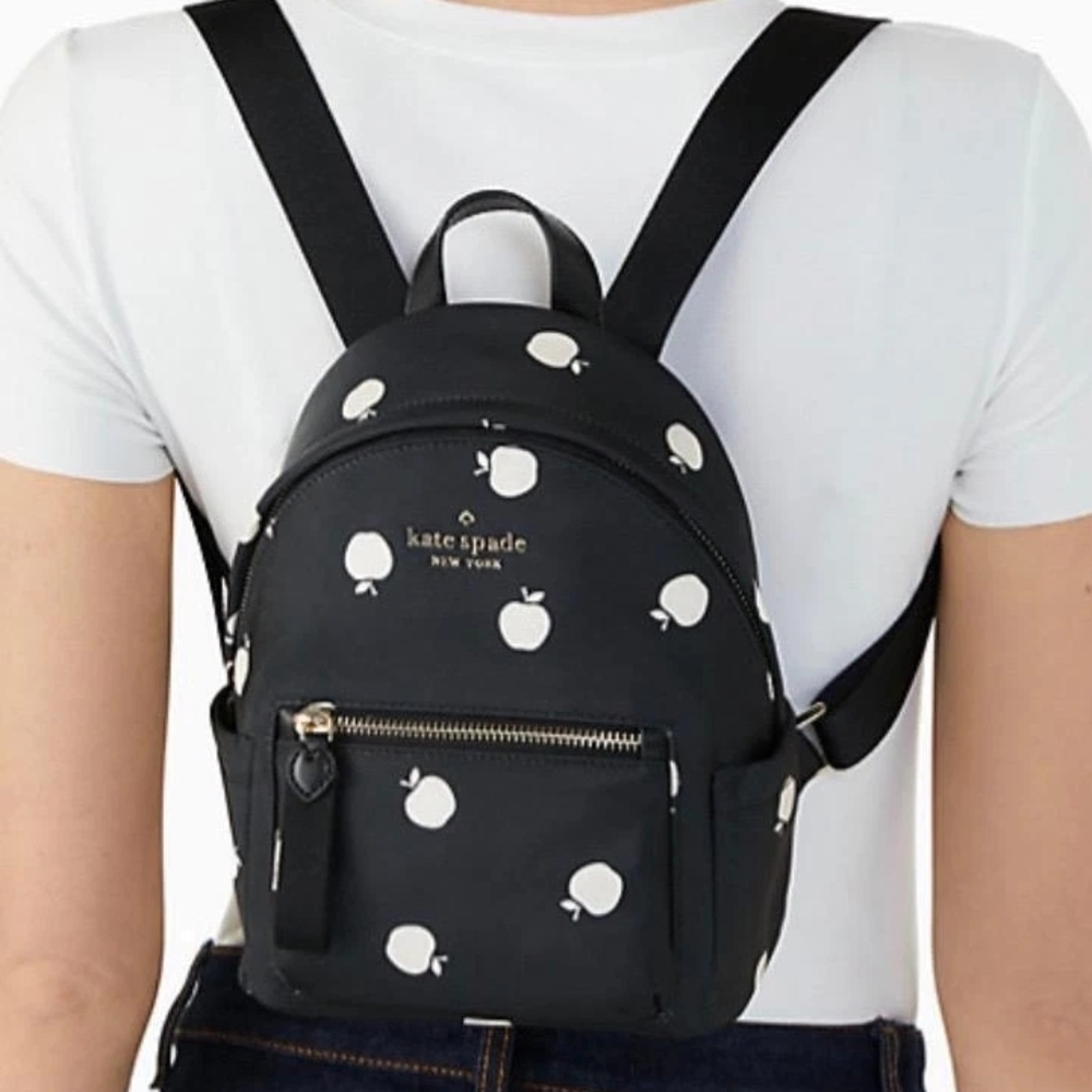 Kate Spade Chelsea The Little Better Nylon Mini Backpack - Apple Orchard Toss